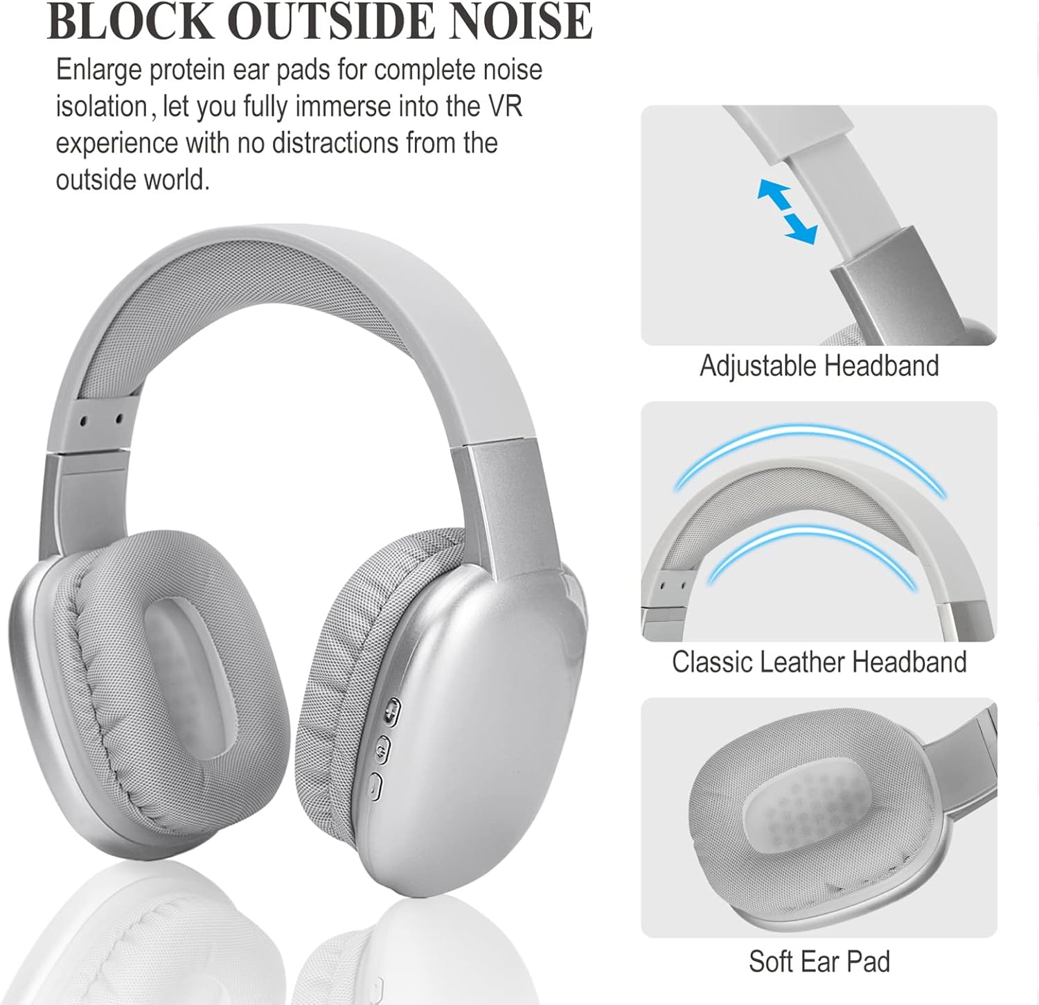 VR Headphones with Custom Length Cable V252986