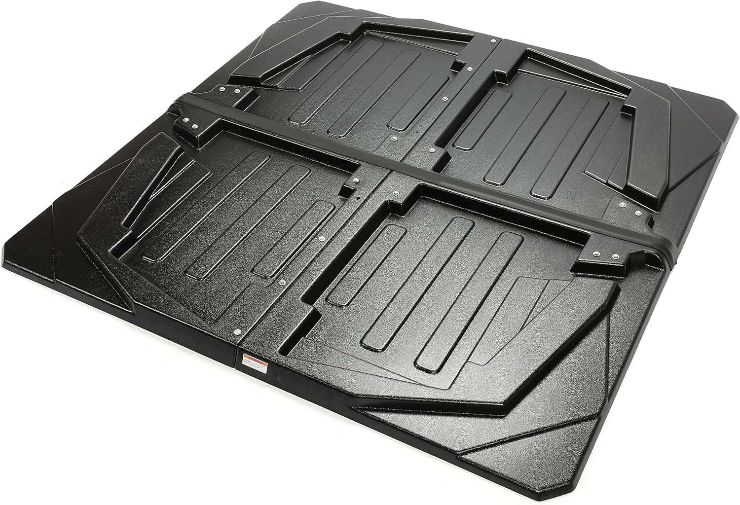 Hard Top Roof 2 Piece Black Replacement for Kawasaki Mule 4 Seater Models U8676