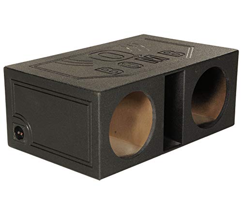 12" Dual Vented Ported Car Subwoofer Sub Box Enclosure M5118