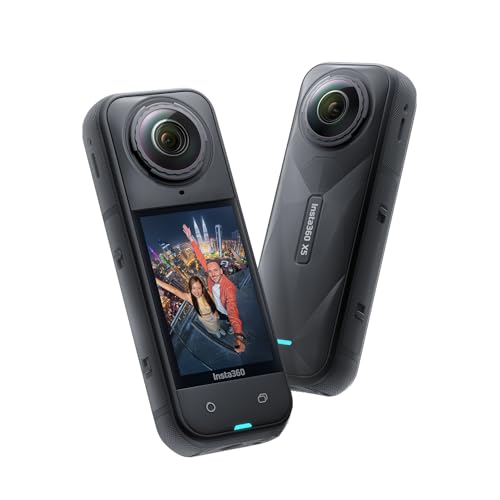 Waterproof 8K 360° Action Camera with Replaceable Lens P38915