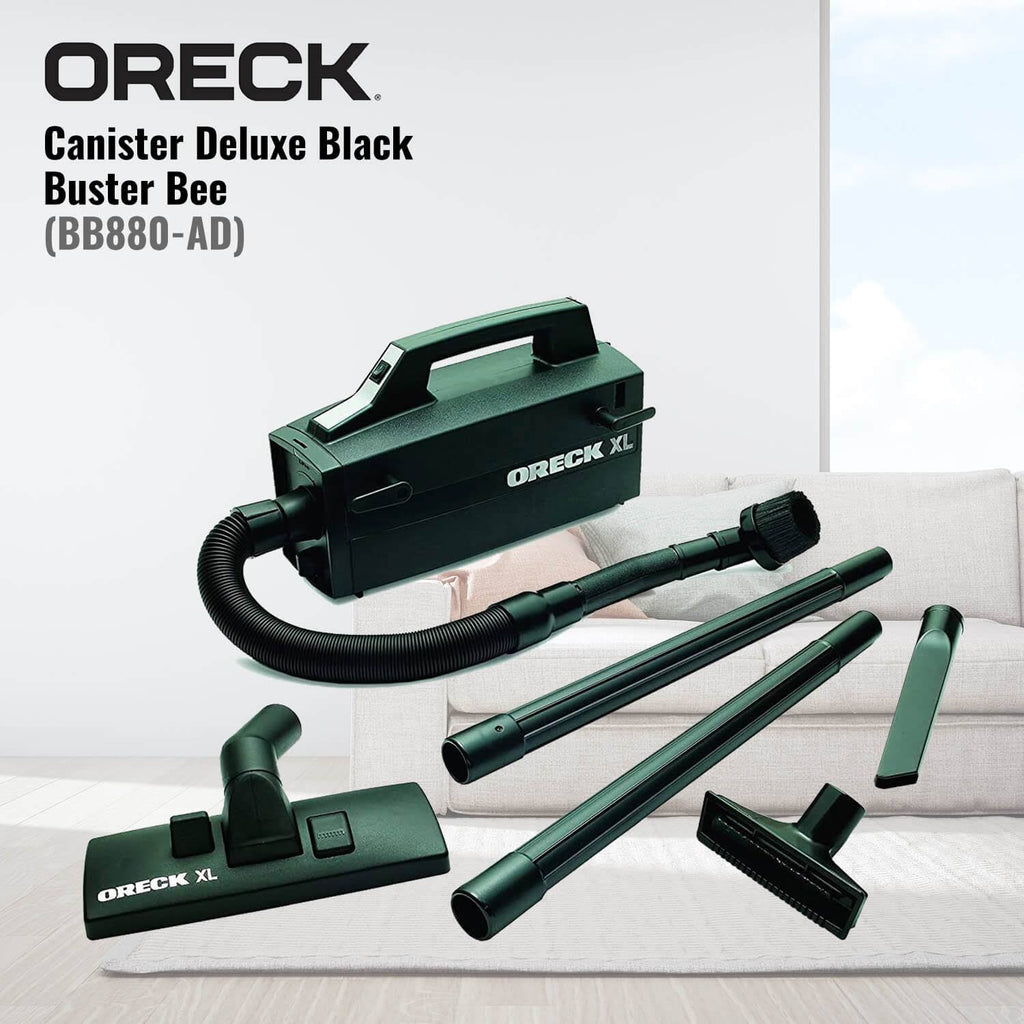 Compact Canister Vacuum Cleaner Black Q339211