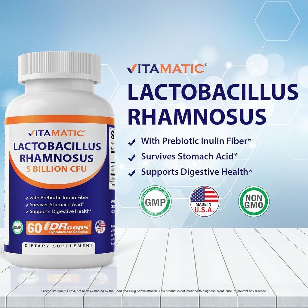 Lactobacillus Rhamnosus 60 Count Capsules E6623