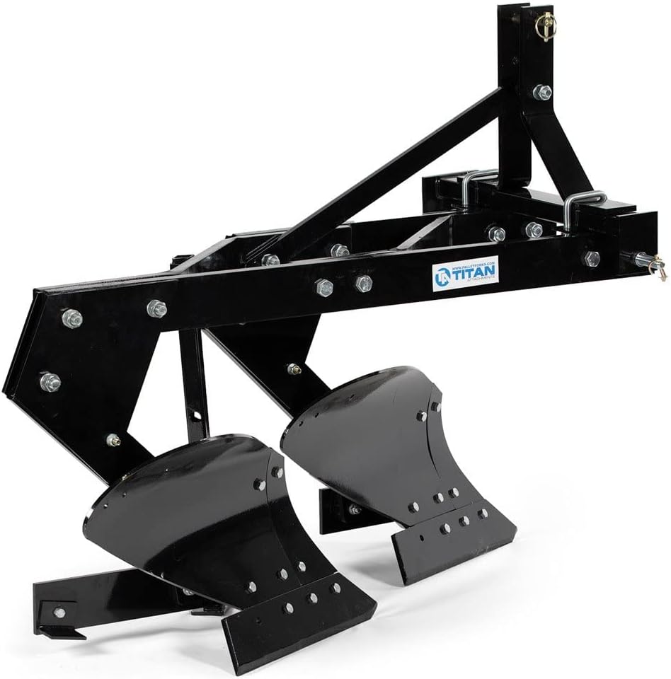 18-in Double Bottom Moldboard Turn Plow, Category 1, 3-Point Hitch T289759