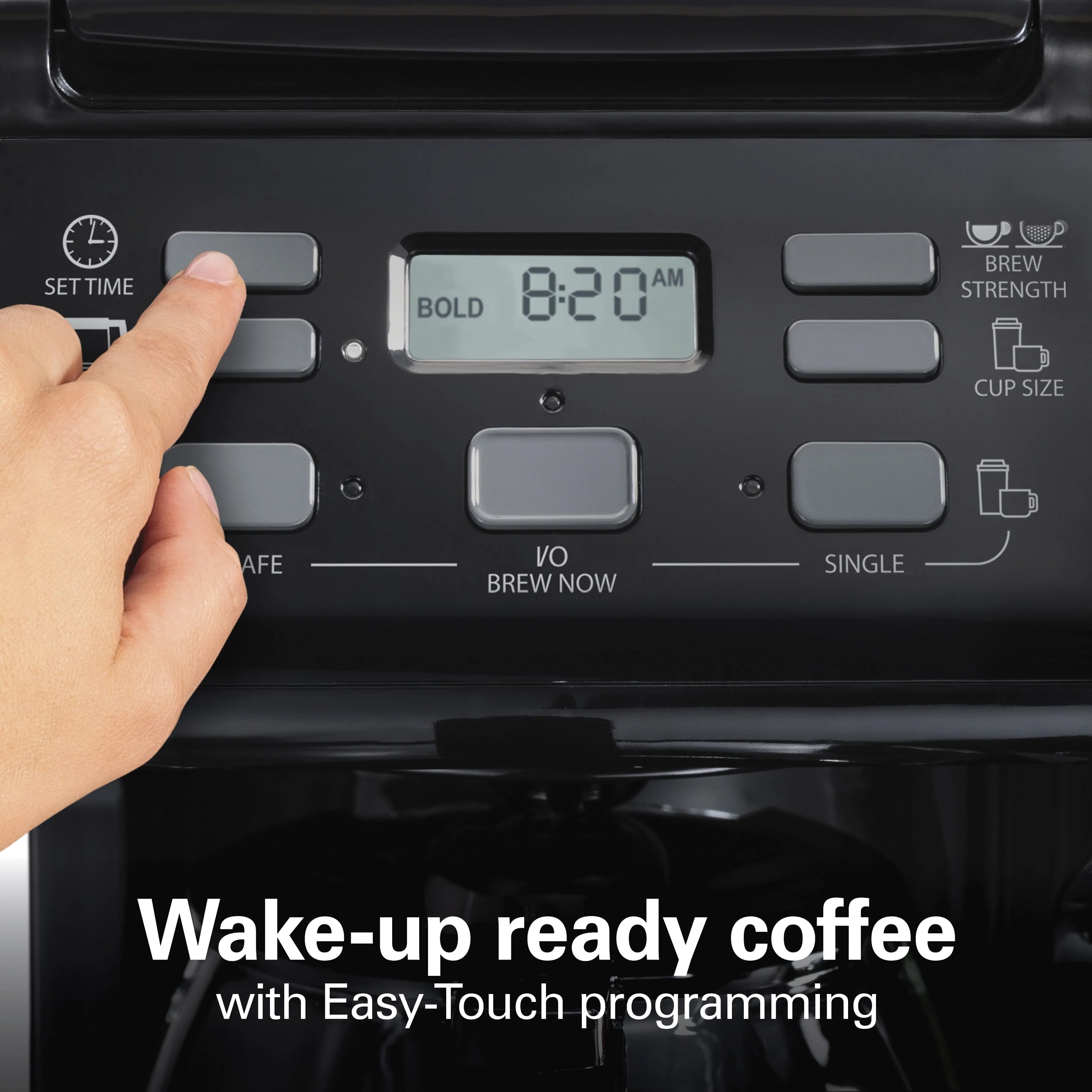 Black Coffee Maker G544