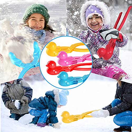 Duck Shape Snowball Maker Clip, Set of 4 T710
