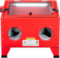 25 Gallon Bench Top Air Sandblasting Cabinet with Spray Gun H37345