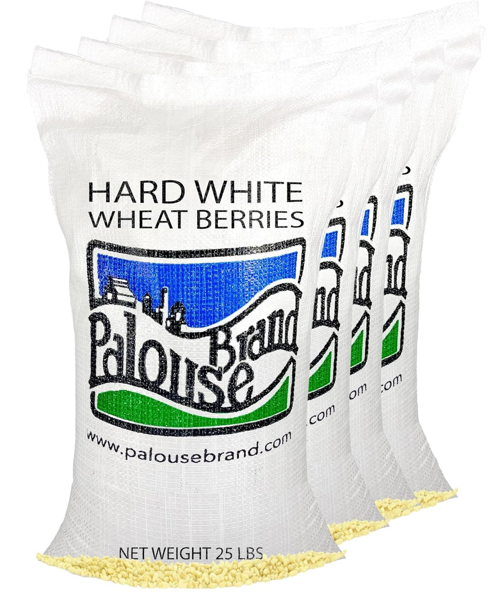 Hard White Wheat Berries 100 LBS Non-GMO Kosher X381519