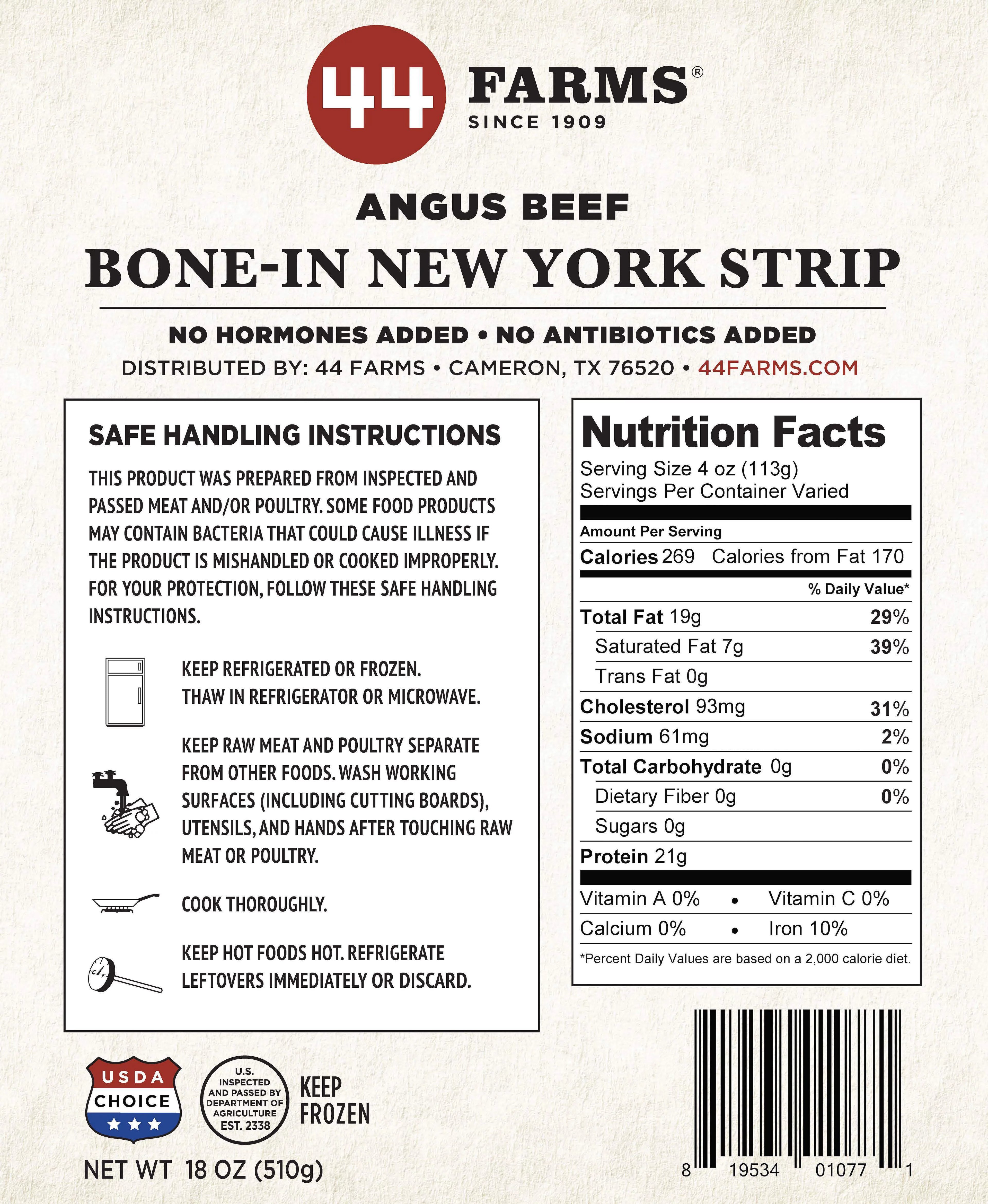 4 Steaks Bone-In Pack C4562