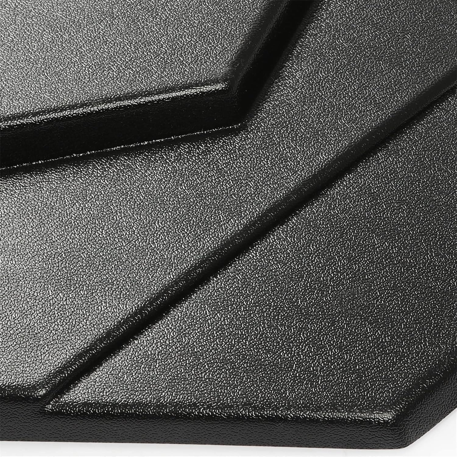 Hard Top Roof 2 Piece Black Replacement for Kawasaki Mule 4 Seater Models U8676