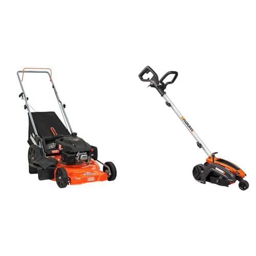 21 in. 170cc 3-in-1 Gas Walk Behind Push Lawn Mower with High Rear Wheels Q8077