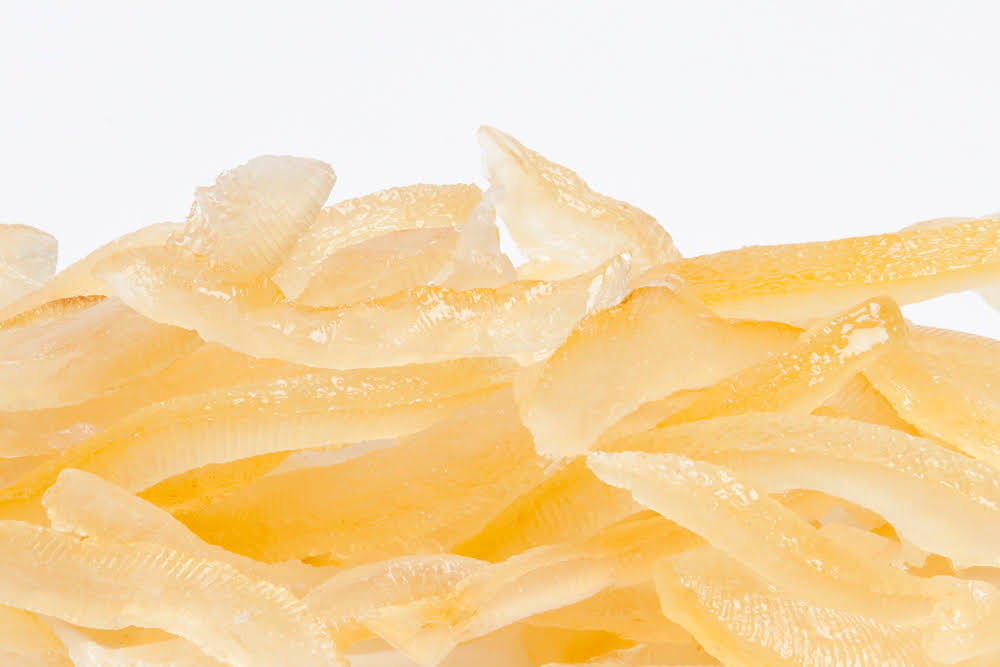 Candied Lemon Peels - 25 Pound Case D2404