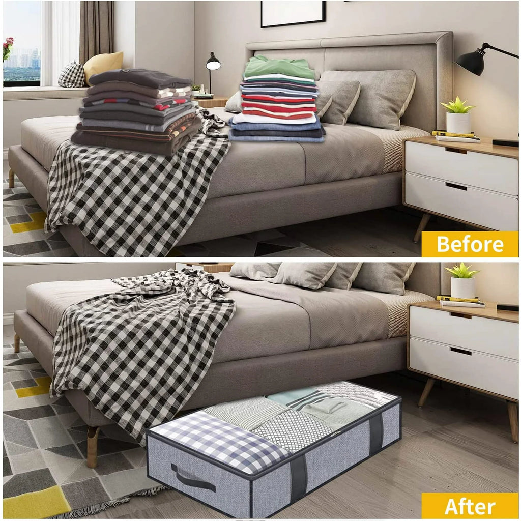 Breathable Zippered Storage Bag with Clear Window Z446