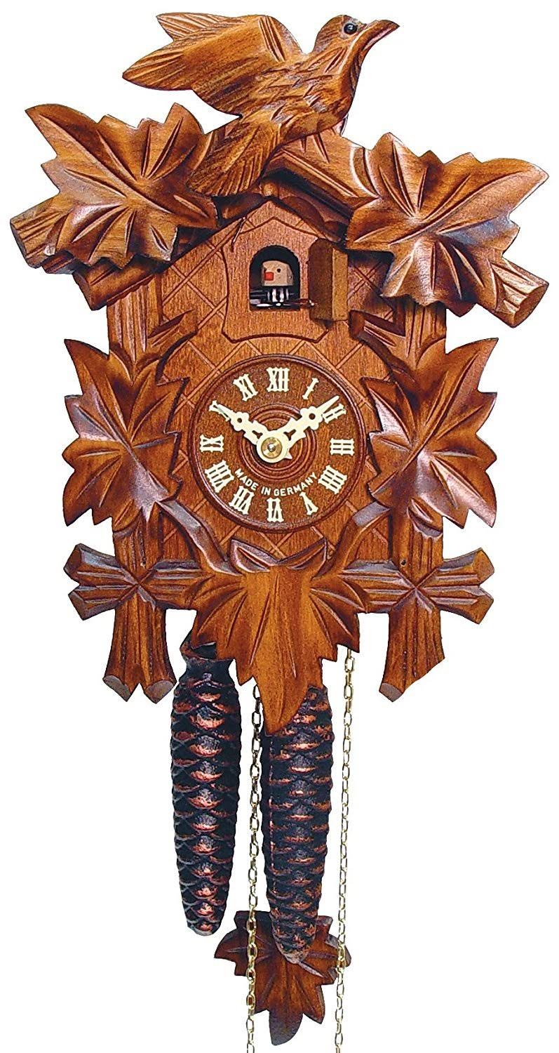 German Hand Carved Cuckoo Clock with One-Day Movement B30178