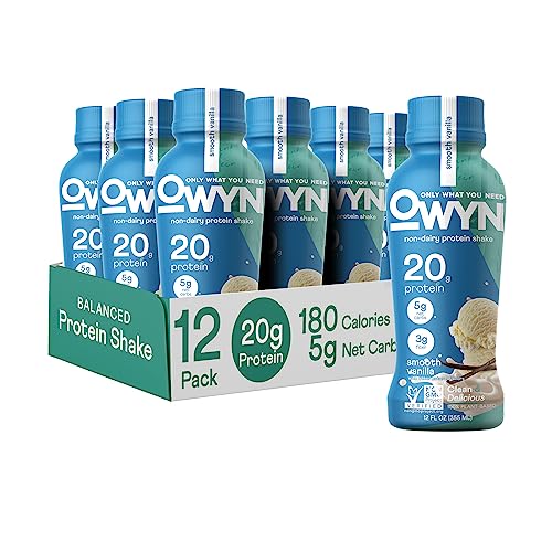 Dark Chocolate Plant Based Protein Shake, 12 Pack F108