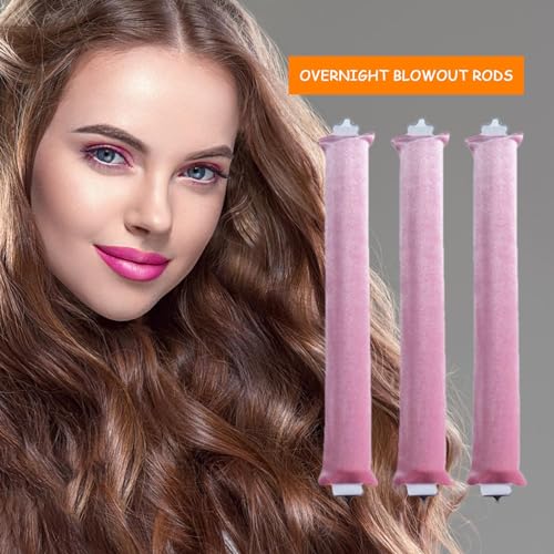 Velvet Heatless Curling Rods with Hook O943