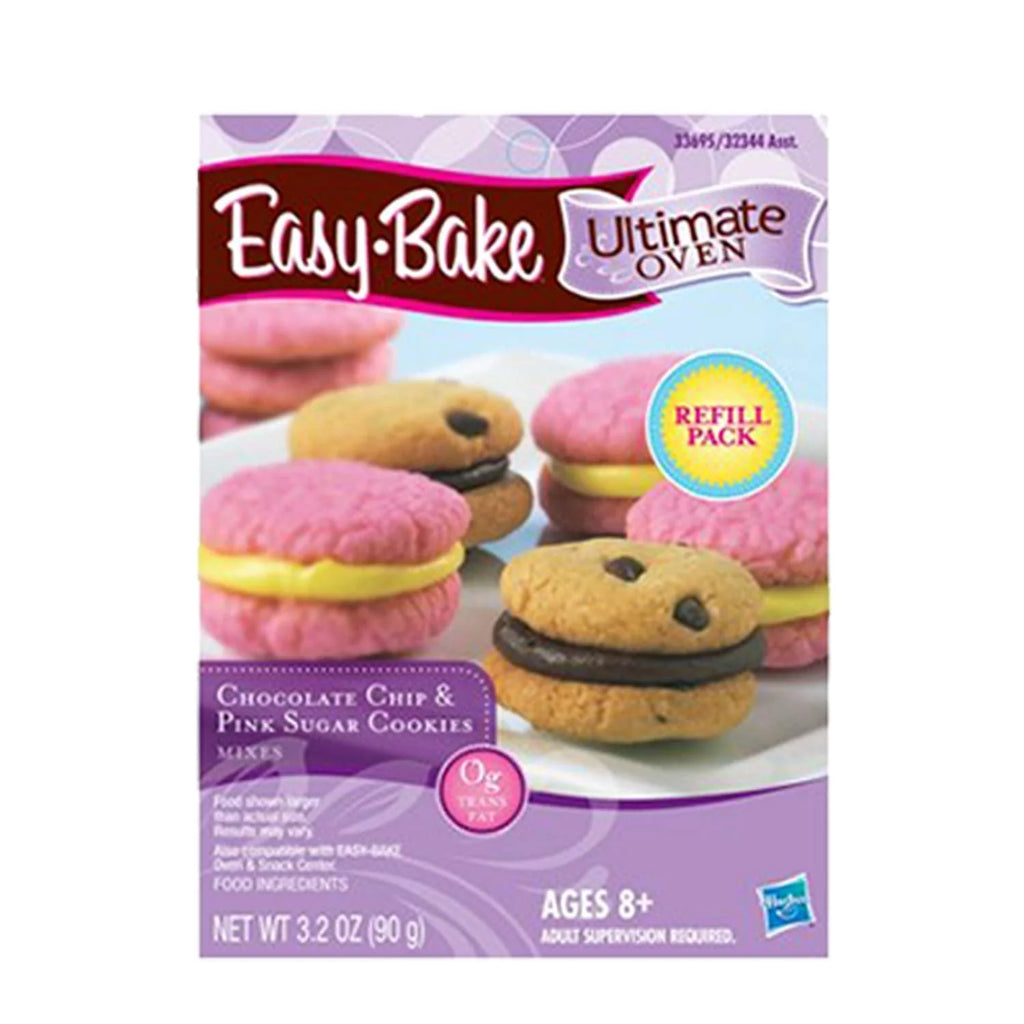 Easy Bake Oven + Chocolate Chip and Pink Sugar Refill + Red Velvet Cupcakes Refill + Party Pretzel Refill Pack + Mini Whisk C719518