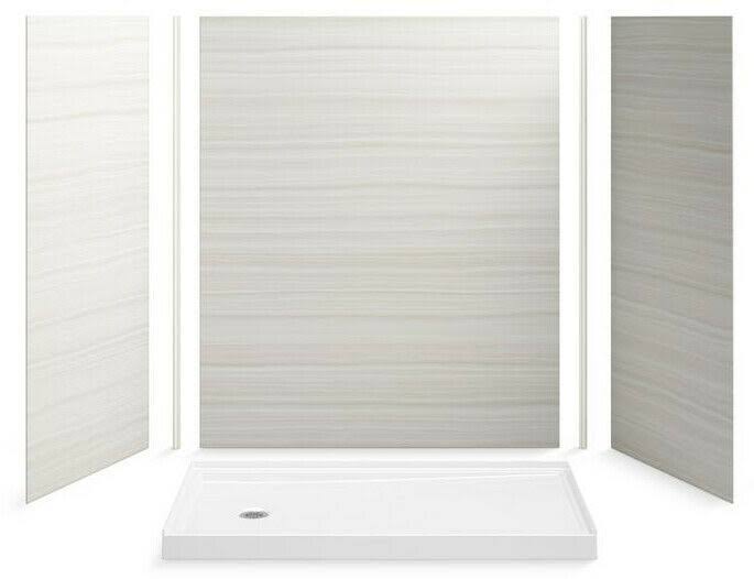 Single-Threshold Shower Base in White V506464