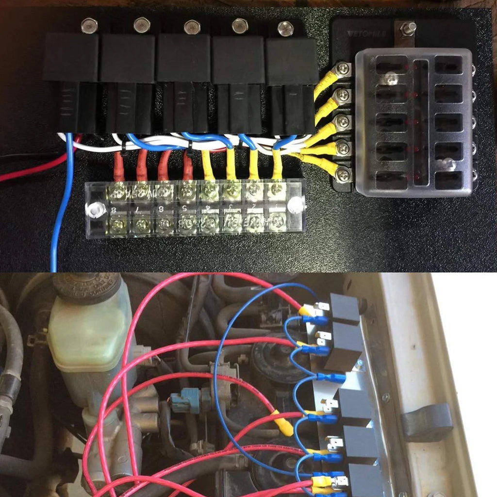 480 Pcs Insulated Electrical Terminals Crimp Box Kit S703