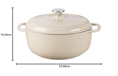 6 Quart Enameled Cast Iron Dutch Oven with Lid R65304