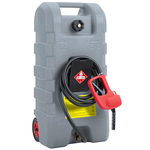 15 Gallon Portable Gas Tank with Manual Transfer Nozzle G62610