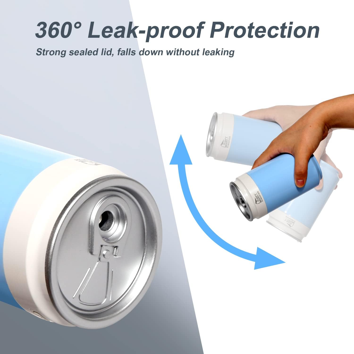 USB Powered Portable Humidifier with 2 Mist Modes O7289