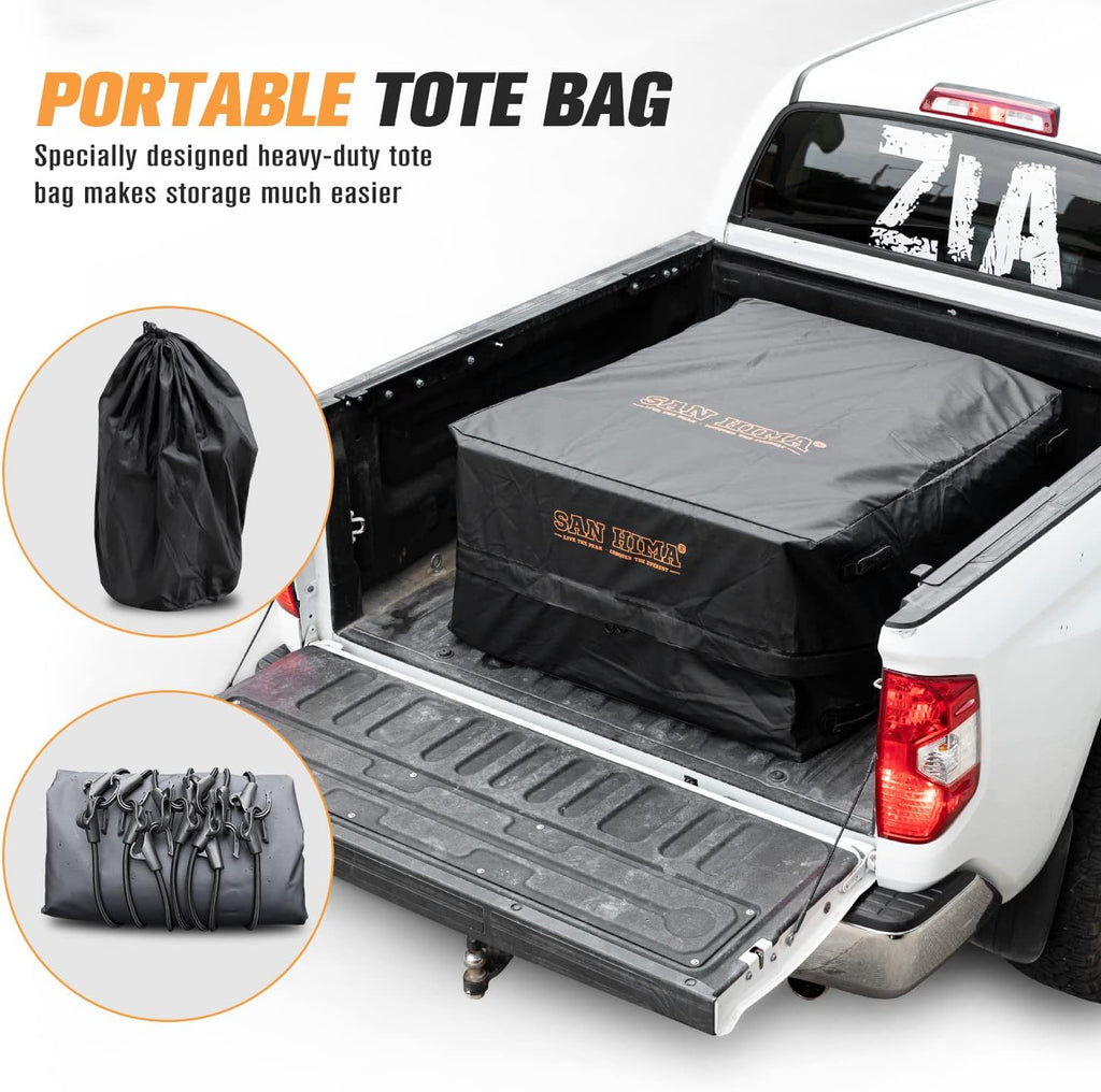 100% Waterproof Heavy Duty Truck Bed Storage Bag, 50 L x 40 W x 22 H S4993