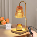Champagne Gold Adjustable Height Electric Candle Warmer Lamp with Timer P617298