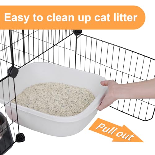3-Tier Metal Wire Cat Cage K8544