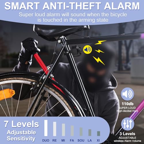 Wireless Rechargeable Waterproof Vibration Alarm System with Motion Sensor H32240