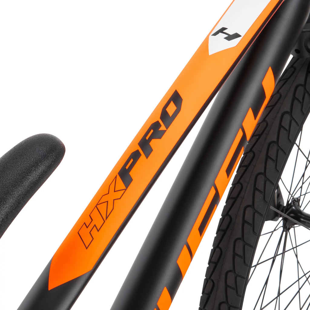Black/Orange 24-inch Aluminum BMX Bike K40658