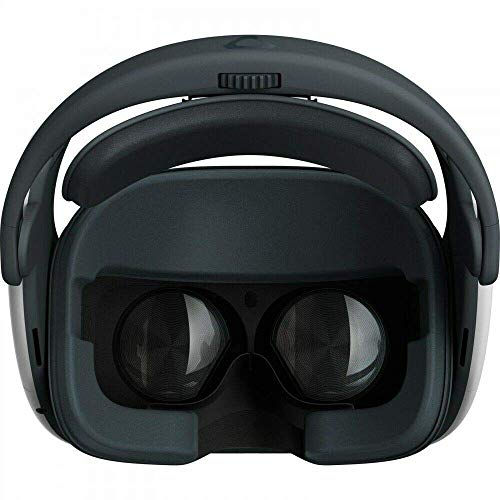 Almond White VR Headset Bundle with Controllers, Face Cushion, QC 3.0 Charger and USB Type-C Cable C527