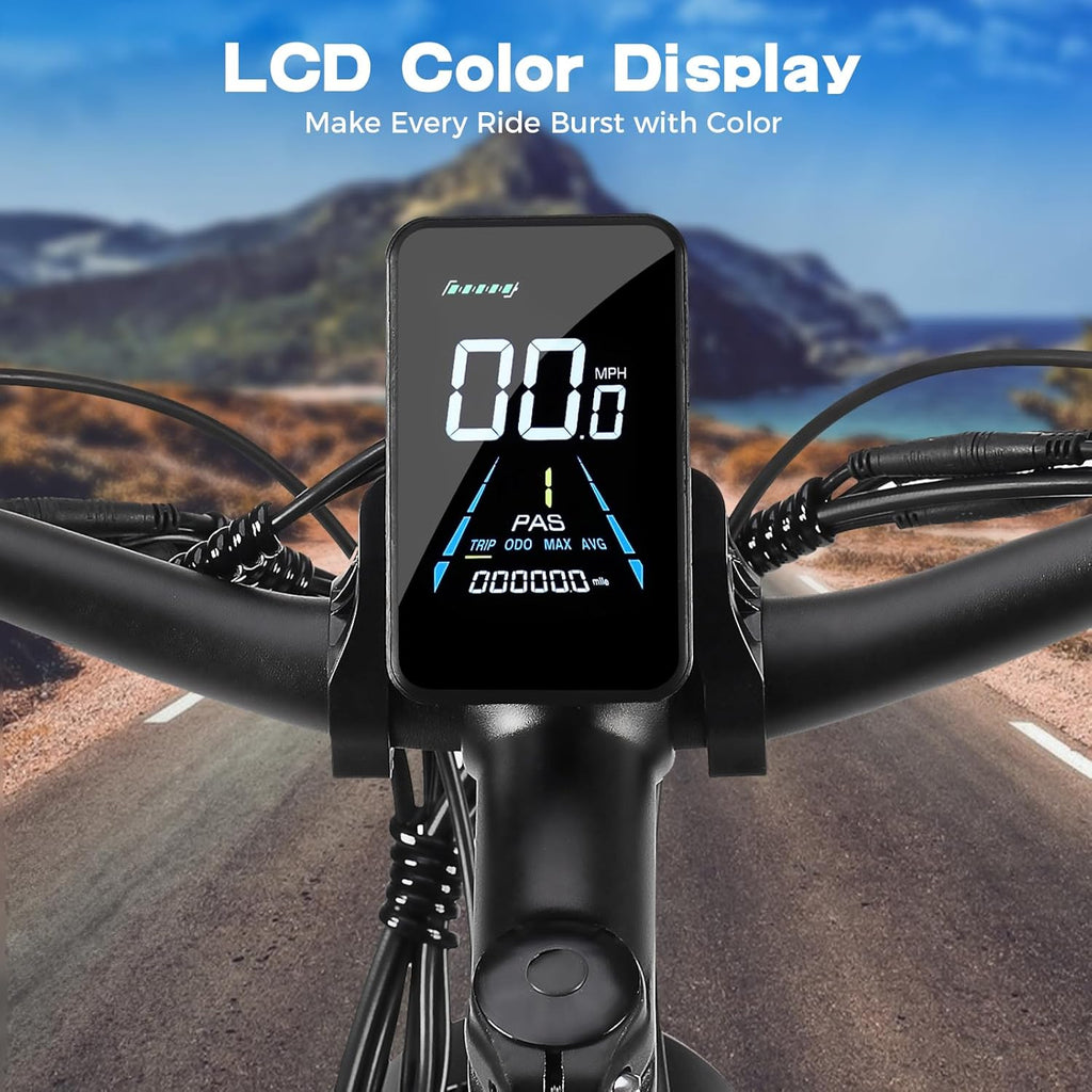 1000W Dual Motor 48V 20AH Battery 21 Speed Electric Bike L287