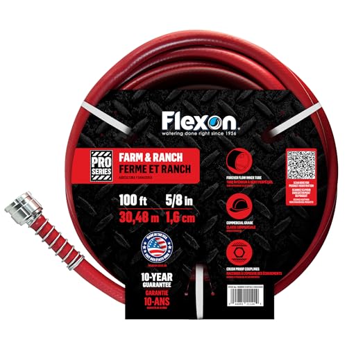 100 ft Red Garden Hose N2814