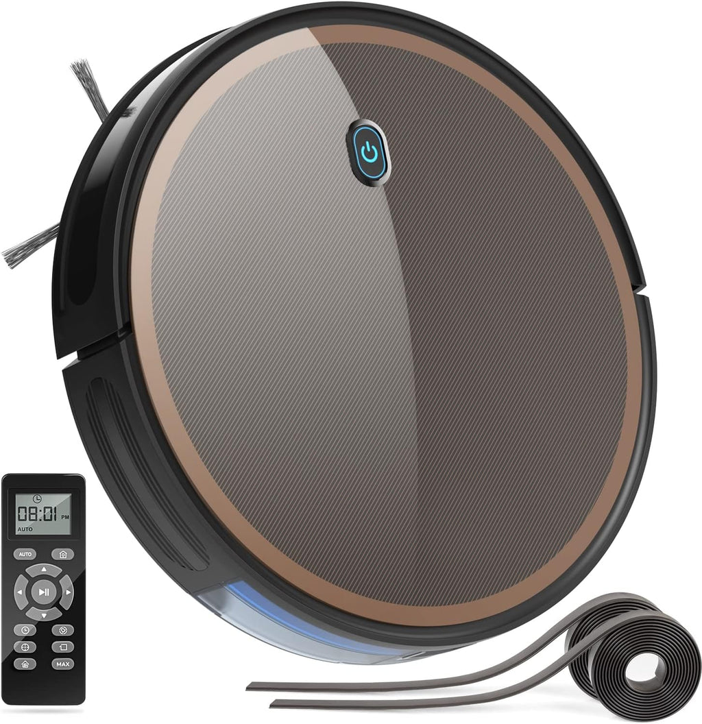 2000pa Suction Robotic Vacuum Cleaner with Boundary Strips K626213