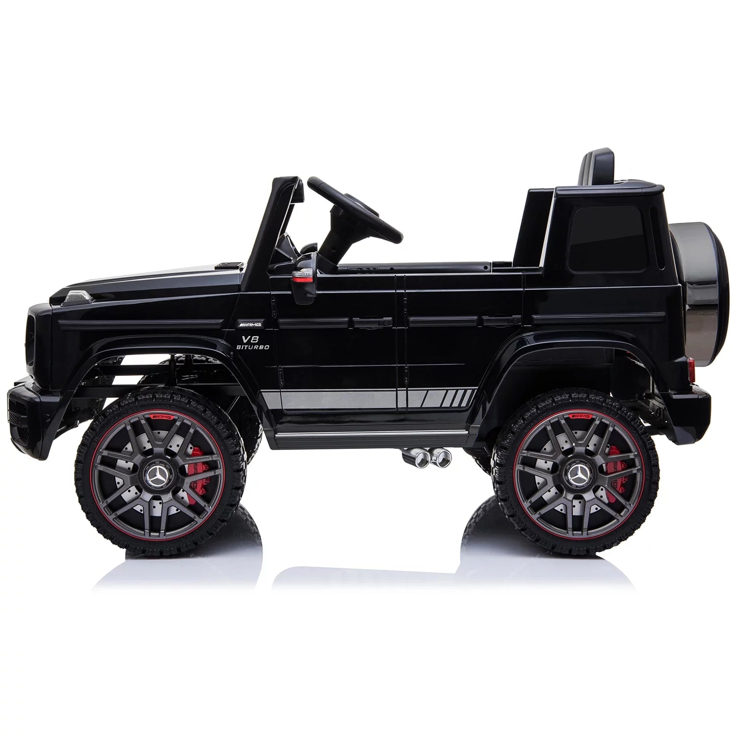 Black Children Ride On Car with Parent Remote Control L780494