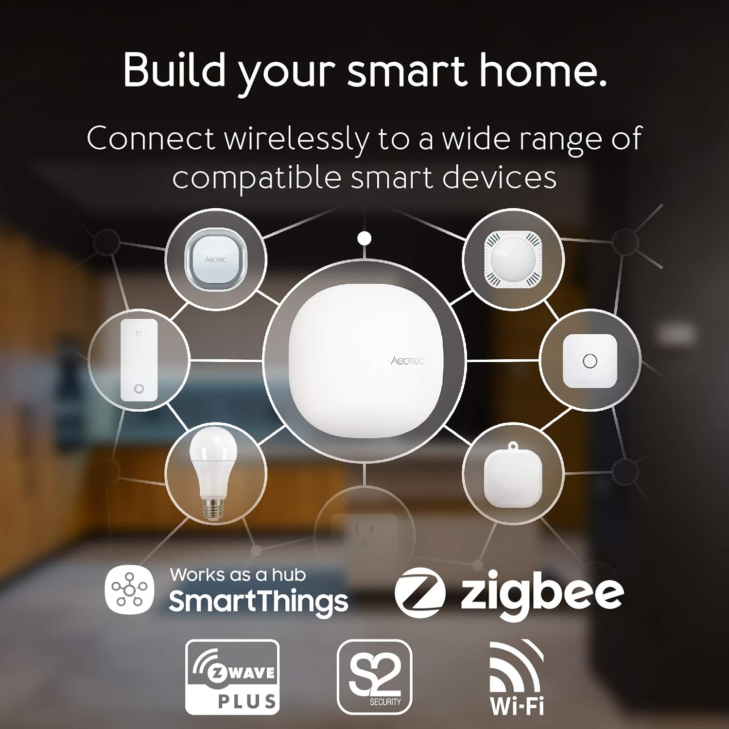 Smart Home Hub, Z-Wave, Zigbee, Matter Gateway H111399