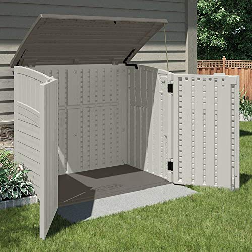 34 Cu Ft Capacity Horizontal Outdoor Storage Shed L669