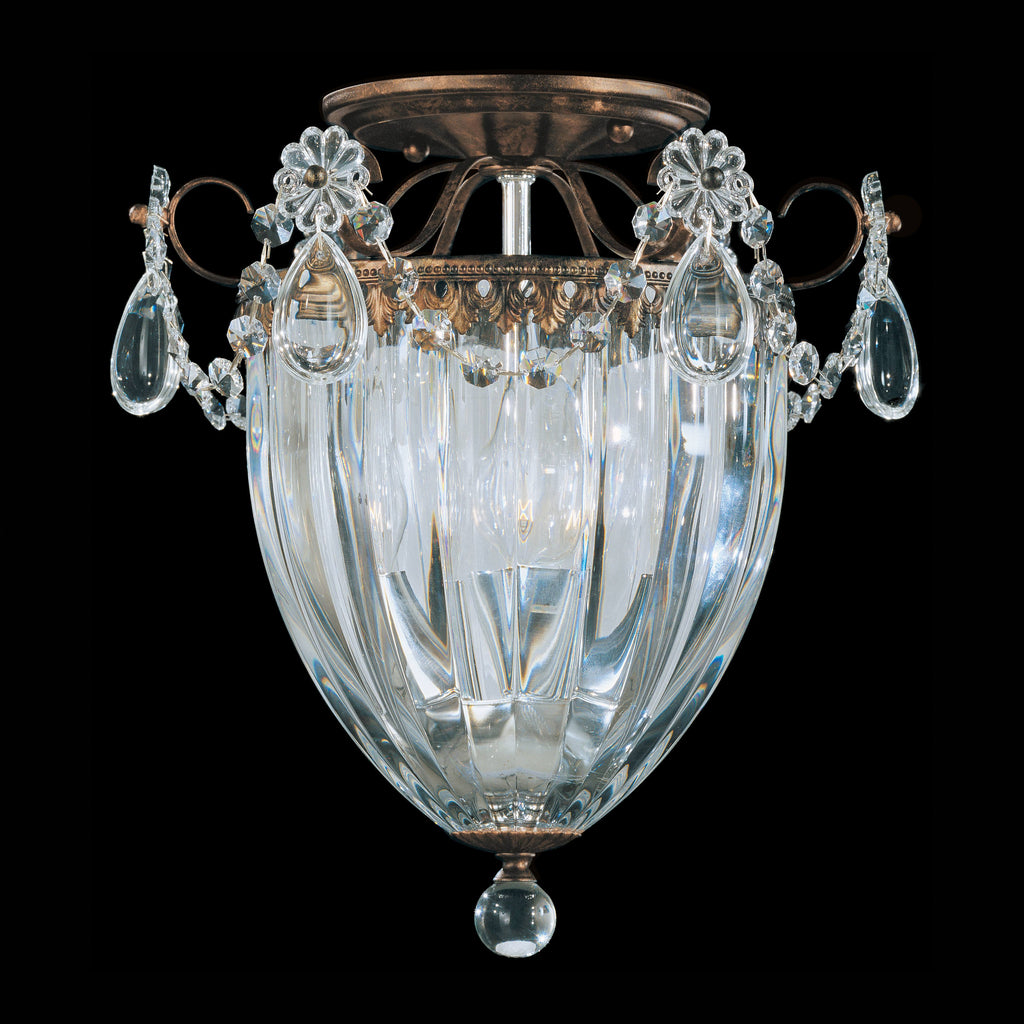 3-Light Semi Flush Mount Q9081