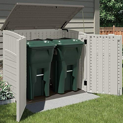 34 Cu Ft Capacity Horizontal Outdoor Storage Shed L669
