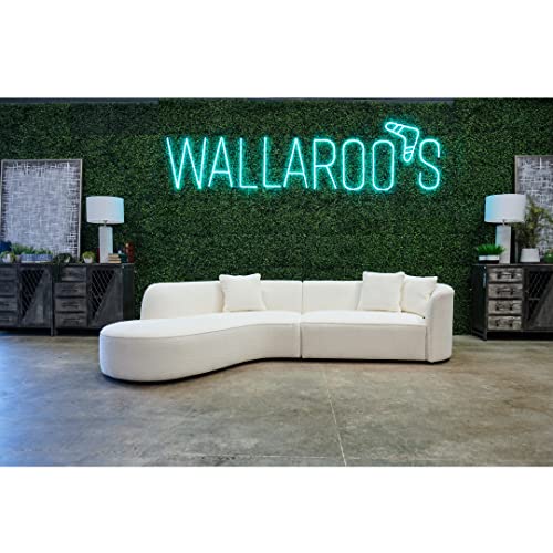 Oversized Curved Boucle Sectional E135810