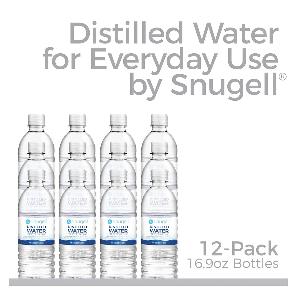 16.9 oz 12-Pack Distilled Water C652