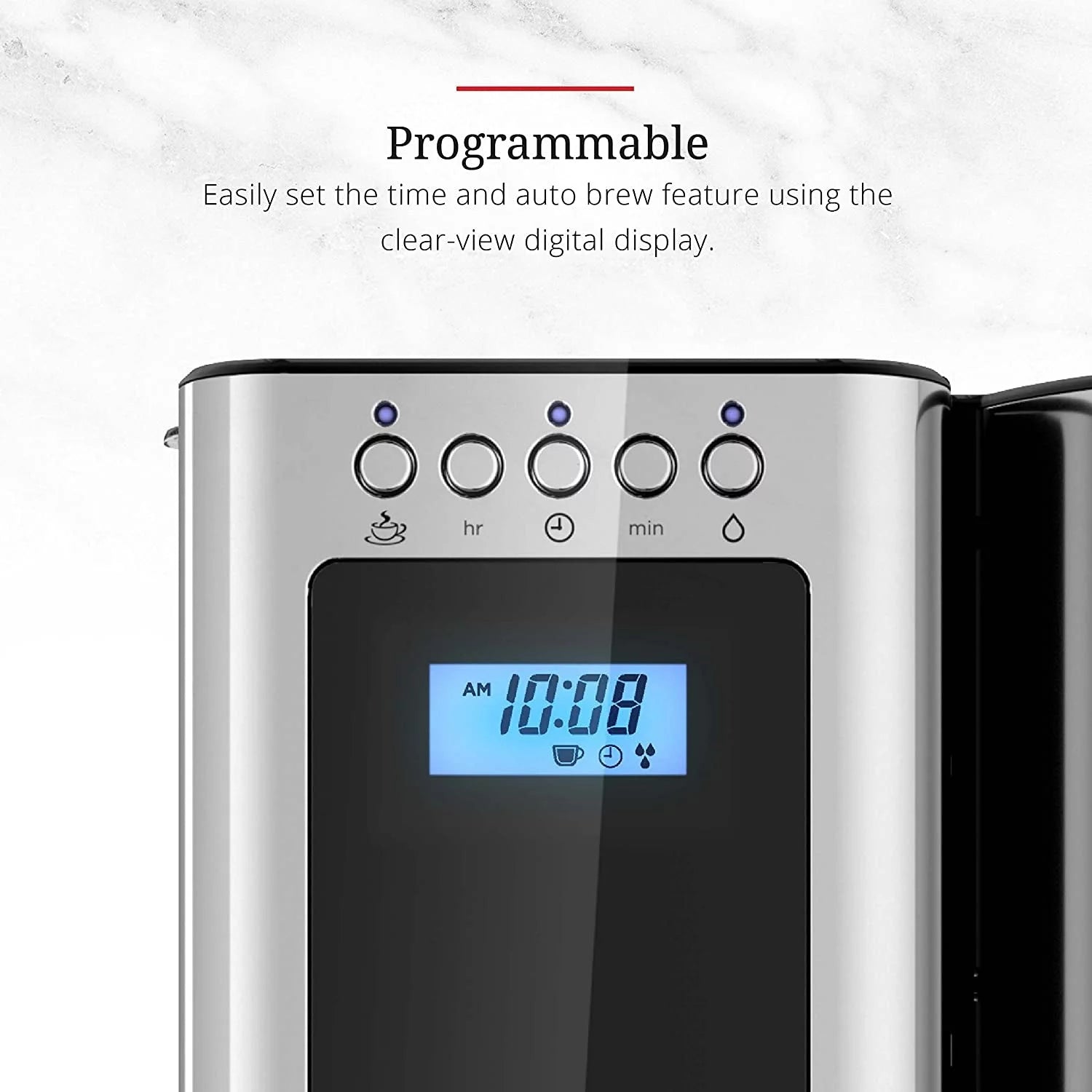 8 Cup Programmable Coffee Maker X650812