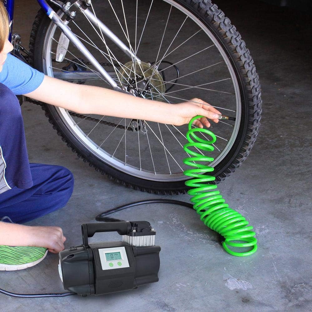 Portable 12V Tire Inflator Air Compressor with Digital Display J210