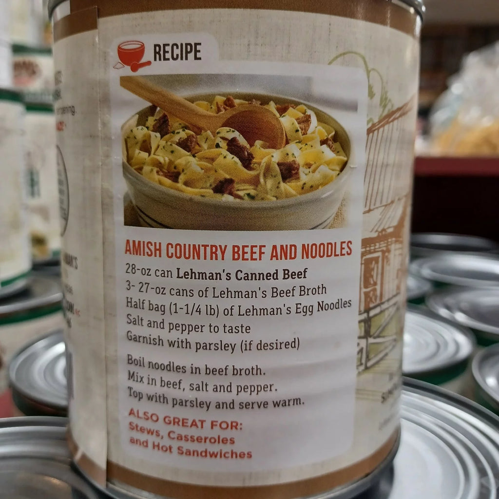28 oz Canned Beef Meat, Case of 12 M77815