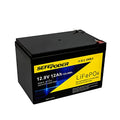 2 Pack 12V 15Ah LiFePO4 Deep Cycle Battery with Built-in 16A BMS G148556