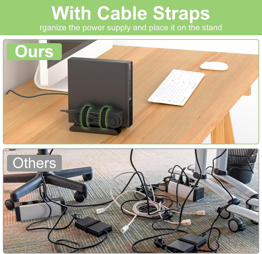 Adjustable Vertical Desk Stand for Mini PC L312737