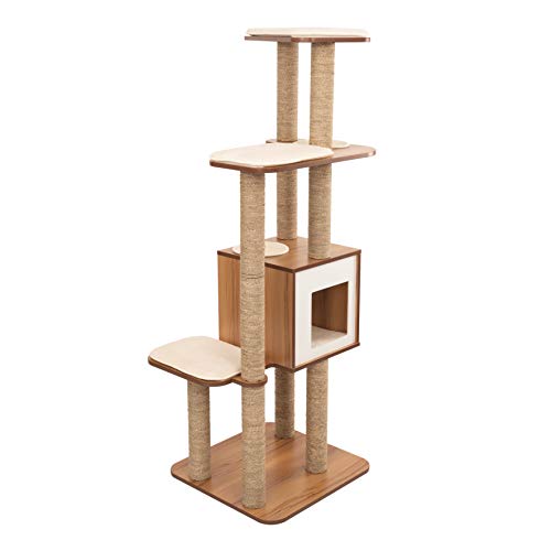 Walnut Extra Large Cat Tree V883