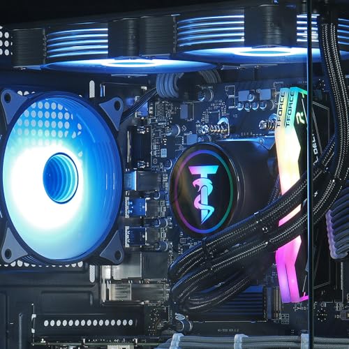 Black Liquid-Cooled Gaming Desktop PC A2610