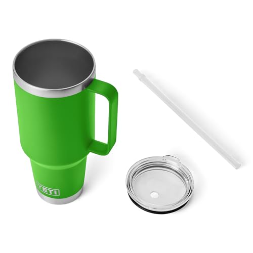 35 oz Vacuum Insulated Stainless Steel Tumbler with Handle and Straw Lid Q3722
