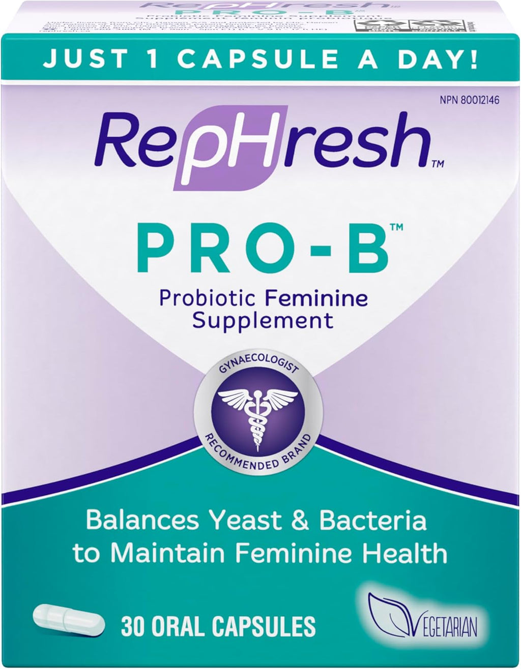 30 Oral Capsules & 60 Capsules Probiotic Supplement P252777